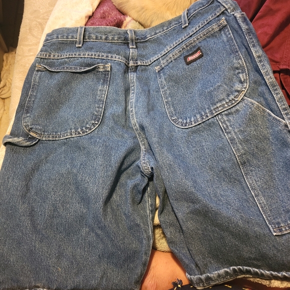 Dickies Shorts Dickies Carpenter Work Denim Blue Jeans Shorts